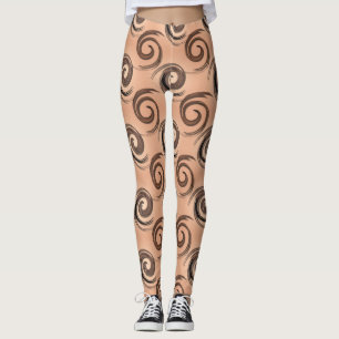 Legging Redemoinhos de caneleiras da vida