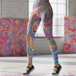 Legging Redemoinhos de Cores