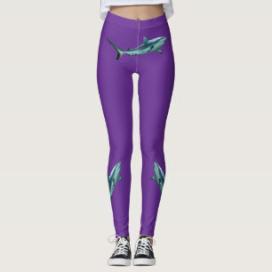 Legging Reefshark - Design abstrato - Cortar uma foto