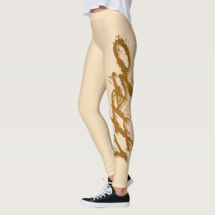 Legging Reflexão de Vírus