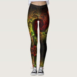 Legging Reggae Vibes - Power yoga Ir