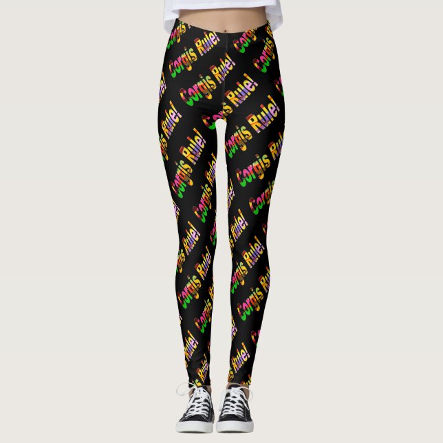 Legging Regra dos Corgis (Frente)