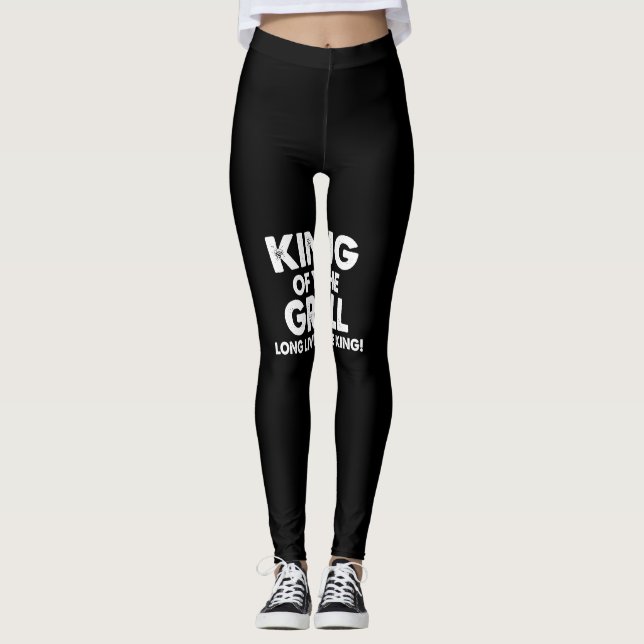 Legging rei da grelha viva o rei (Frente)