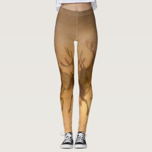 Legging Reindeer de Papai Noel por William Holbrook Beard