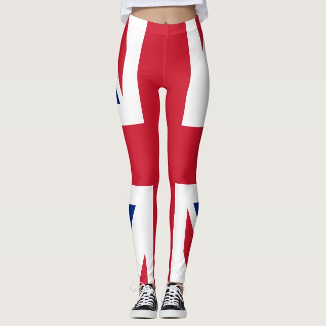 Legging Reino Unido (bandeira britânica) (bandeira da Uniã (Frente)