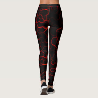 Legging relâmpago do plasma