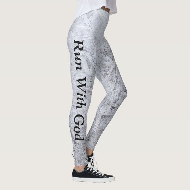 Legging Religião Cristã Inspiradora e Elegante Trendy (Direita)