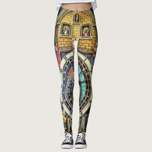 LEGGING RELÓGIO ASTRONÔMICO DE PRAHA PRAGUE (Frente)