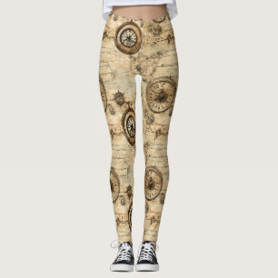Legging Relógio Russo Steampunk Grunge (9)
