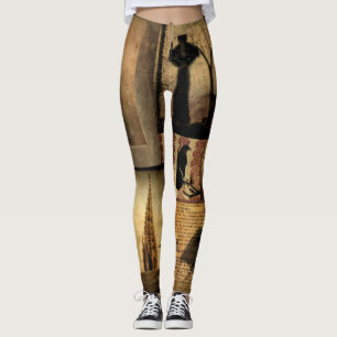 Legging Remendos góticos