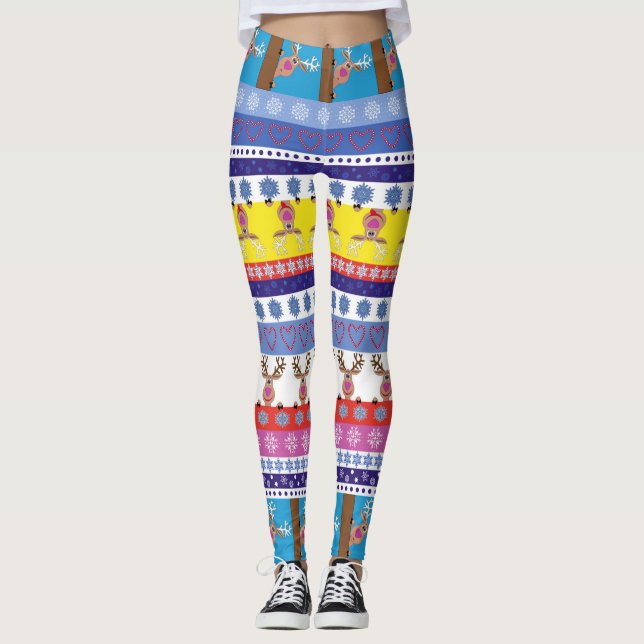 Legging rena de natal (Frente)