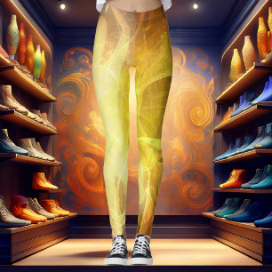 Legging Resiliência Luminescente Dourada
