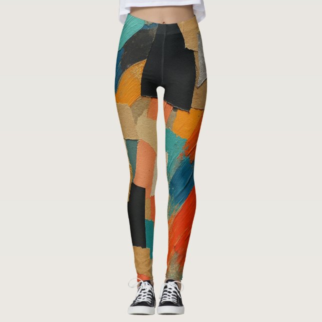 Legging Ressonância Geométrica (Frente)