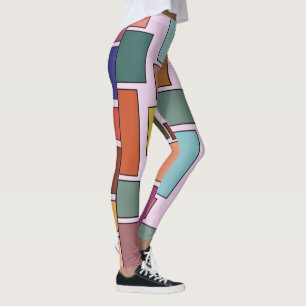 Legging Retângulos de Boho