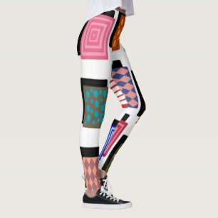 Legging Retângulos e Sombras