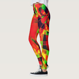 Legging Retângulos inclinados ou esticados ...amarelado ve