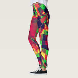 Legging Retângulos inclinados ou esticados, coloridos, ver