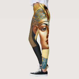 Legging Retrato Artístico de Cleópatra