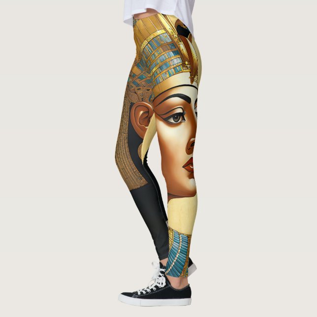 Legging Retrato Artístico de Cleópatra (Esquerda)