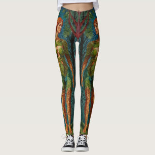Legging “Retrato de Viridra” - Veias do Dossel   