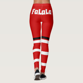 Legging Retrato Natal Vermelho Fa La La La