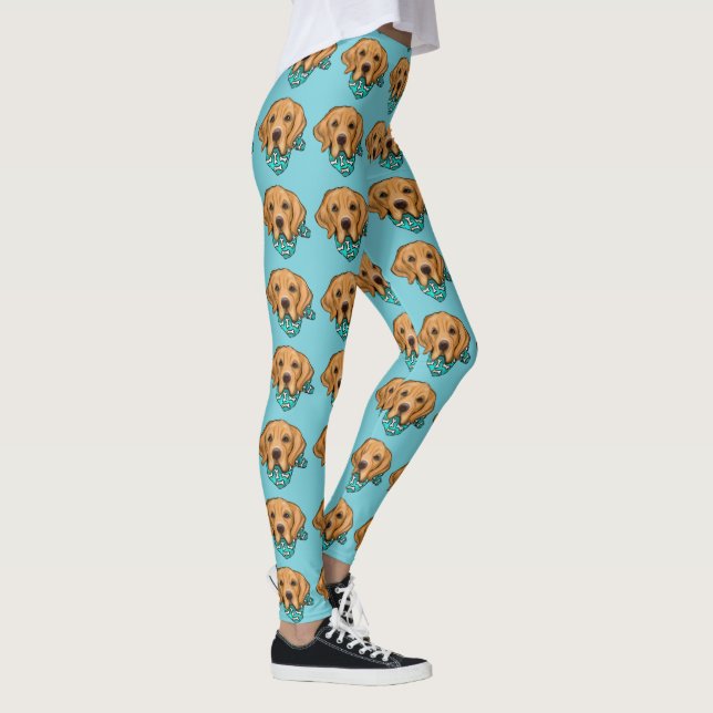Legging Retriever Dourado (Direita)