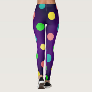 Legging Rico com várias cores e Bolinhas retrorreflectora