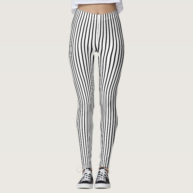 Legging Riscas pretas (Frente)