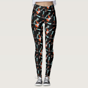 Legging Robô Guitarista