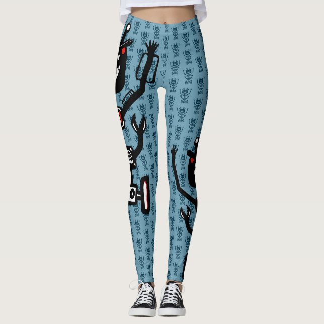 Legging Robo Monsters (Frente)