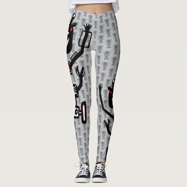 Legging Robo Monsters (Frente)