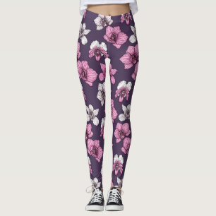 Legging Rochosas cor-de-rosa