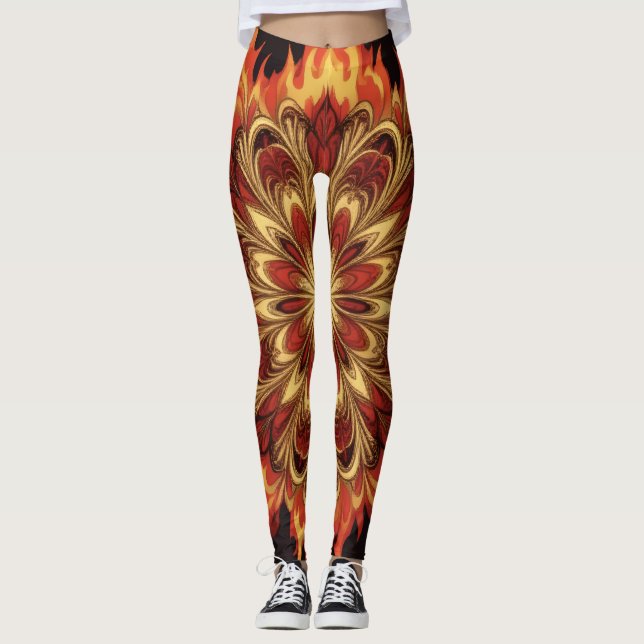 Legging Roda de Fogo  (Frente)
