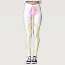 Legging Rode seu estilo com a deusa do violão