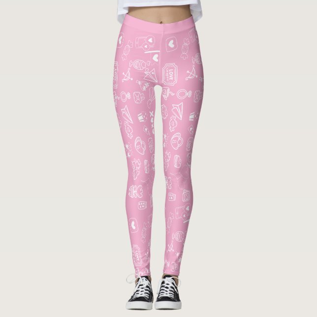 Legging Rolo Romântico (Frente)