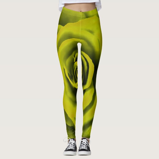 Legging Rosa Amarelo Grande (Frente)