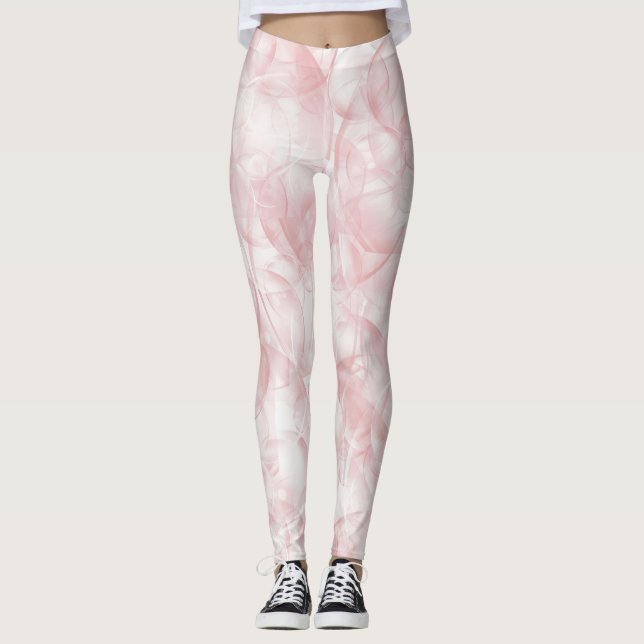 Legging Rosa Artístico  (Frente)