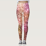 Legging Rosa brilhante<br><div class="desc">As leggings se transitam de rosa para ouro,  criando um efeito visual dinâmico.</div>