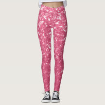 Rosa claro rosa falso brilho glitter