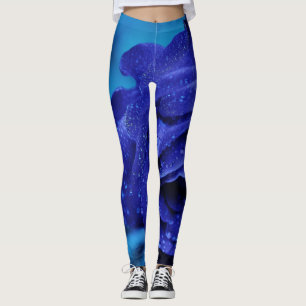 Legging Rosa de Dewdrop Azul