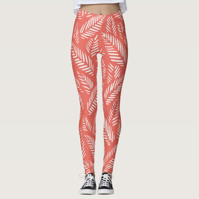 Legging Rosa Floral (Frente)