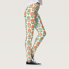 Legging Rosa Geométrica Amor