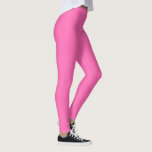 Legging Rosa Quente<br><div class="desc">Tradicionalmente,  rosa evoca noções de sensibilidade,  feminilidade,  doçura e romance. O rosa quente,  porém,  tem sido amplamente utilizado em toda a comunidade punk e está agora ligado a um sentimento mais agressivo e rebelde e,  ao contrário do rosa,  precisa de azul e violeta para se tornar realidade.</div>