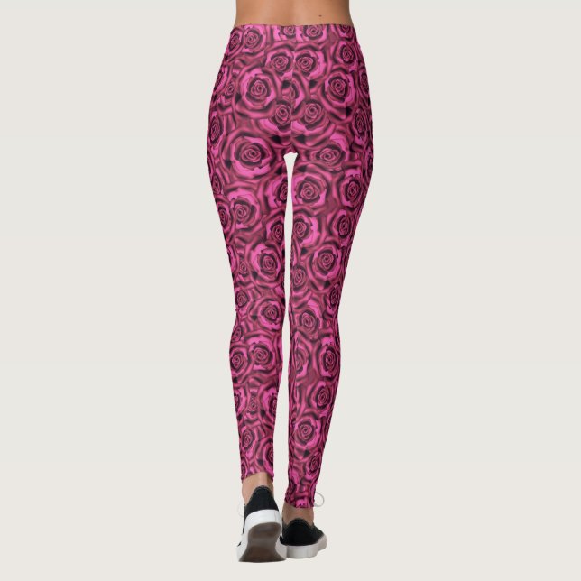 Legging Rosa rosa (Verso)