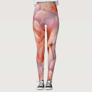 Legging rosa rosa rosa florescente