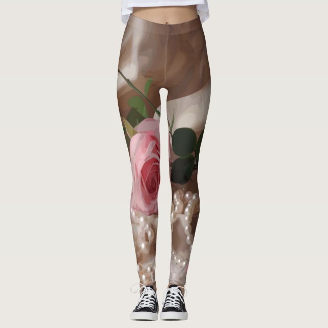 Legging Rosa Silken (Frente)