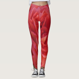Legging Rosa vermelha fotografada