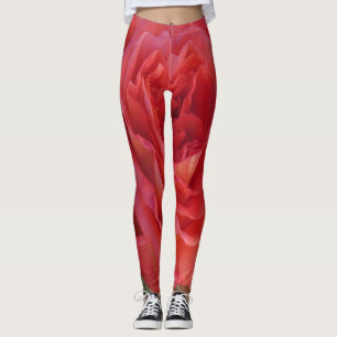 Legging Rosa vermelha fotografada