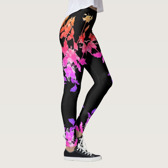 Legging Rosa vibrante vintage (Direita)