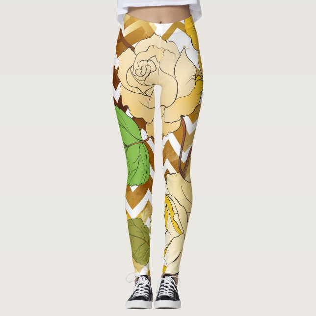 Legging Rosas 10 (Frente)